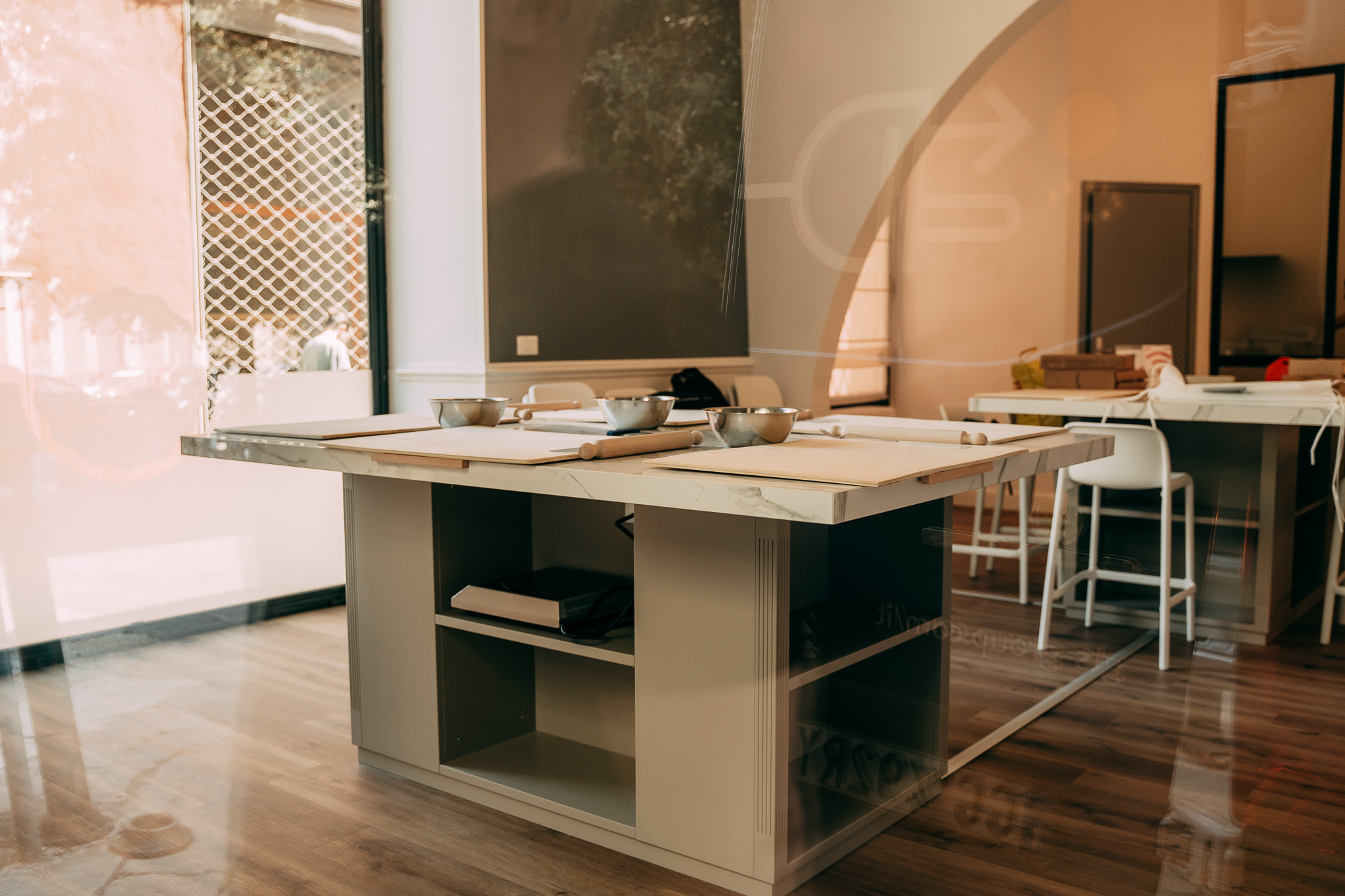 Area di lavoro de La Soffritta di Bologna